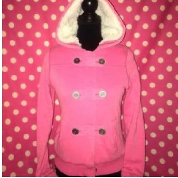 VINTAGE Victoria's Secret SEQUIN BLING Love Pink Bling hoodie Sweater BEDAZZLED - Picture 2 of 10